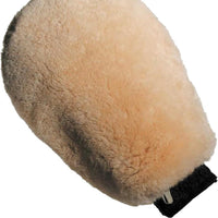 Pure Lambs Wool Buffing Mitten - Deep shine every time!