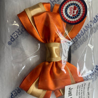 Sale - large junior bow orange