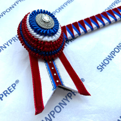 14” Red, White & Blue Browband