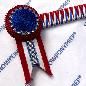 13.5” Red, White & Blue Browband