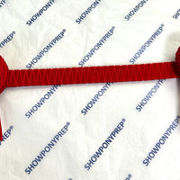 16” Red Velvet Browband