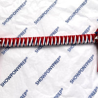 14.5” Red, White & Navy Browband