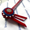 13” Red, White & Blue Browband