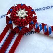 17” Red, White & Blue Browband
