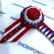 17.5” Red, White & Blue Browband