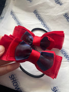 Sale bows- red and navy