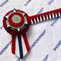 14” Red, White & Blue Browband