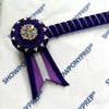 14” Purple & Silver Browband