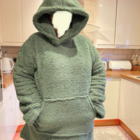 Spp Wagon Warmer - Sherpa fleece blanket hoody