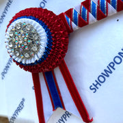 15.5” Red, White & Blue Browband