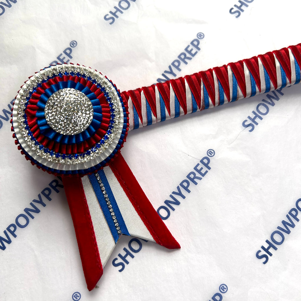 13.5” Red, White & Blue Browband