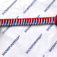 13.5” Red, White & Blue Browband