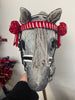 Hobby horse showing browband