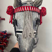 Hobby horse showing browband