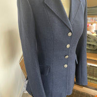 IN STOCK: NAVY TWEED PRINCESS CUT JACKET