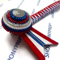 13.5” Red, White & Blue Browband