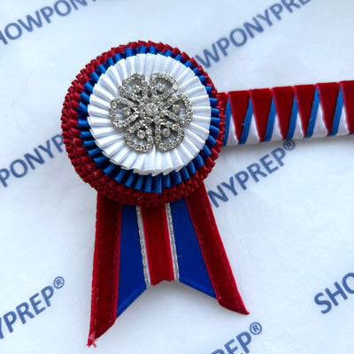 13.5” Red, White & Blue Browband
