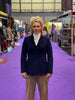 IN STOCK: NAVY SOFT WOOL PRINCESS CUT JACKET