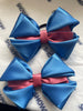 Sale bows- baby blue and pink