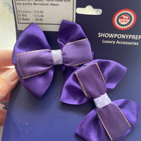 Sale bows- purple