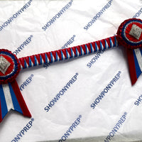 12.5” Red, White & Blue Browband