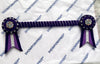 14” Purple & Silver Browband