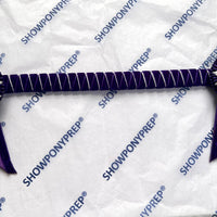 14” Purple & Silver Browband