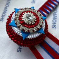 18” Red, White & Blue Browband