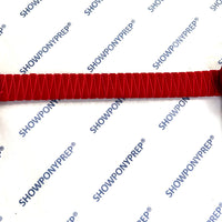 16” Red Velvet Browband