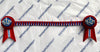 16” Red, White & Blue Crown Browband