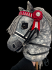 Hobby horse showing browband