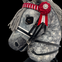 Hobby horse showing browband