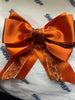 Sale bow- junior orange rustic