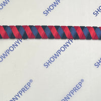 15” Navy & Red