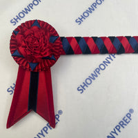 15” Navy & Red