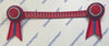 13.5” Red & Navy Browband