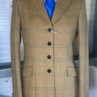 IN STOCK: UNIQUE TWEED PRINCESS CUT JACKET