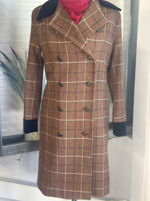 IN STOCK: REDUCED - STUNNING TWEED DRESS COAT