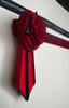 12.5" Red & Navy Browband