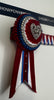 13” Blue, Red & White Browband