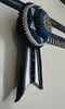 13” Navy, Blue, White & Silver Browband