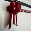 13” Red, White & Silver Browband