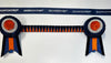 13.5” Navy & Orange Browband