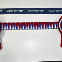 13.5” Red, White & Blue Browband