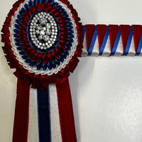 13.5” Red, White & Blue Browband