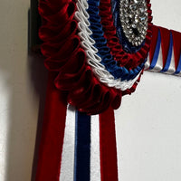 13.5” Red, White & Blue Browband