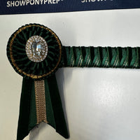 13.5” Green & Gold Browband