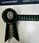 13.5” Green & Gold Browband