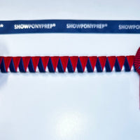 13.5” Red, Blue, White & Silver Browband