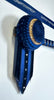 13.5” Navy, Blue & Gold Browband